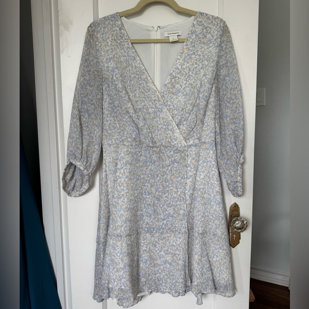 Club Monaco Pitched Sleeve Mini Dress